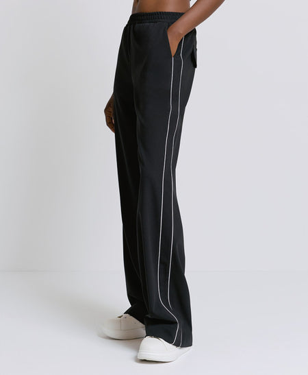 ACCESS FASHION Pin stripe wide leg trousers