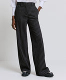 ACCESS FASHION Pin stripe wide leg trousers