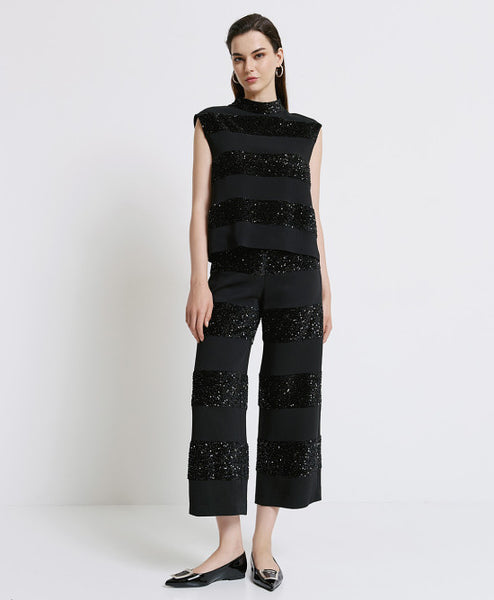 Access FASHION  Sequin Panel Trousers