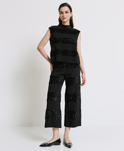 Access FASHION  Sequin Panel Trousers