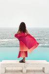 Alquema Estrella Collare Set Tangerine Pink glow