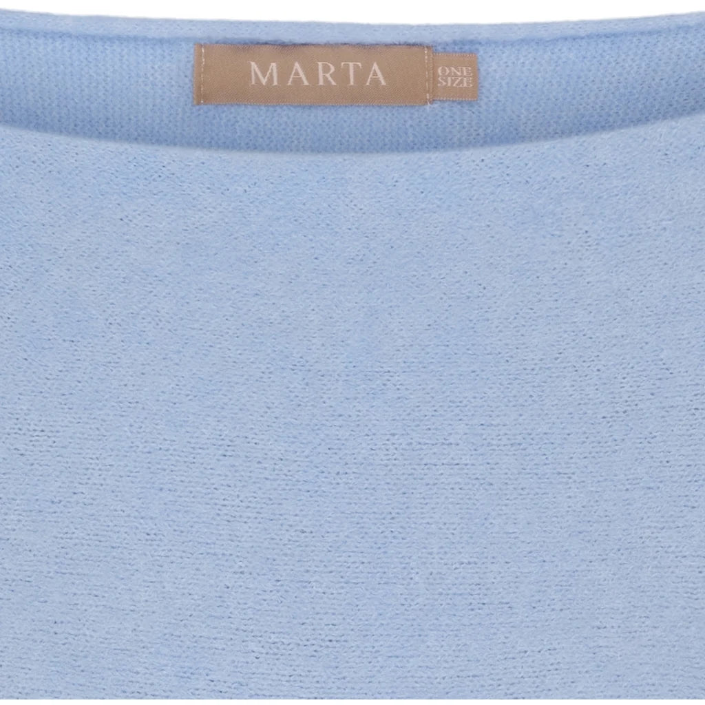 Marta Mdc elderflower knit 30003 Sky