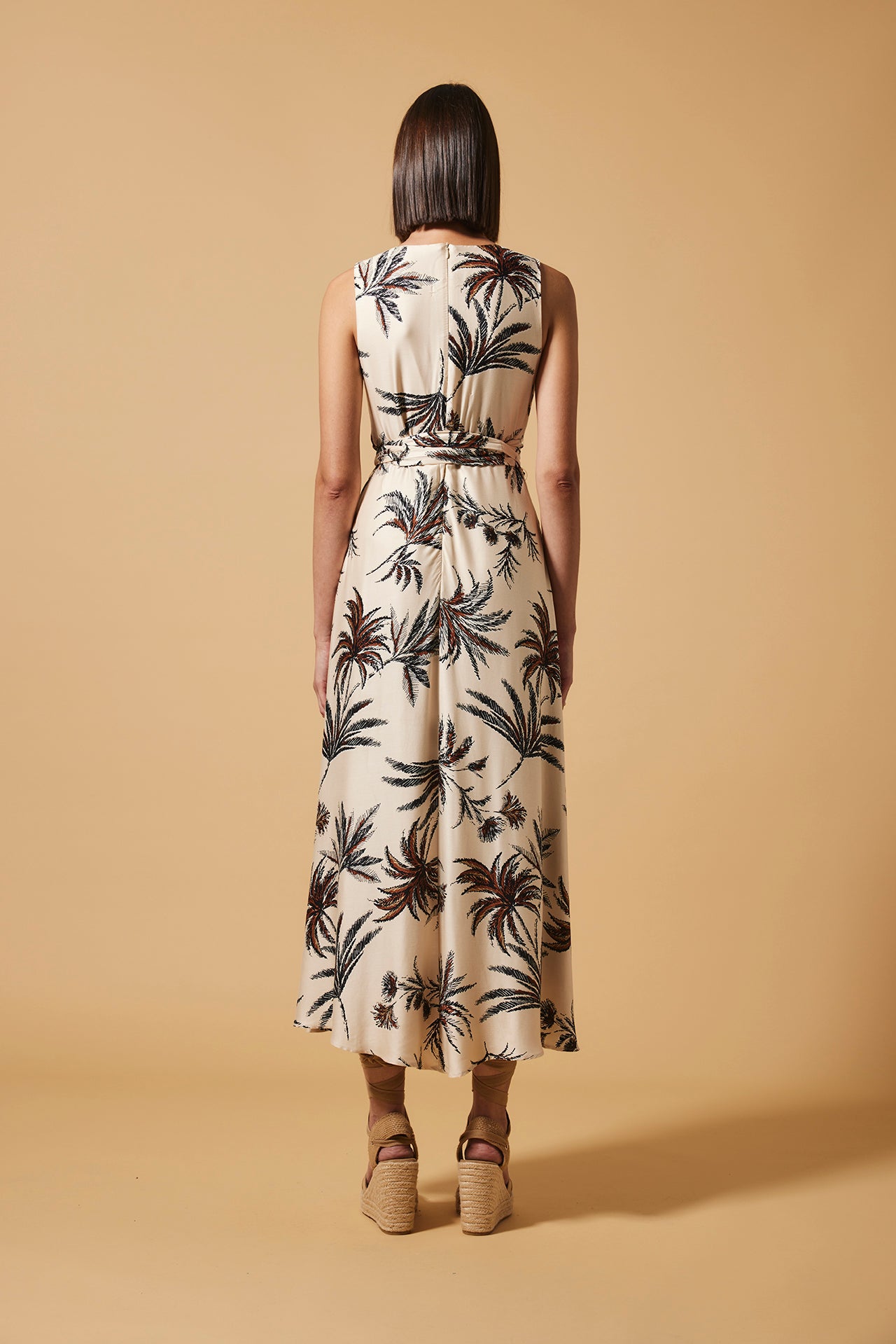Arggido Midi Dress with Bow 47479