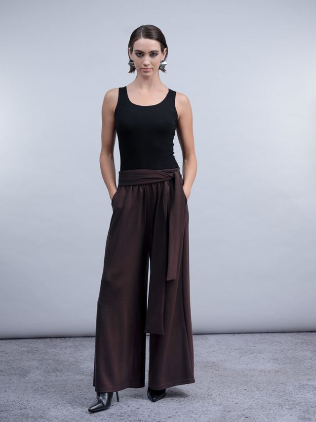HAAKO Trouser h2030 Chocolate