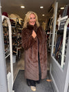 Foreva  Young  Madone long faux fur coat