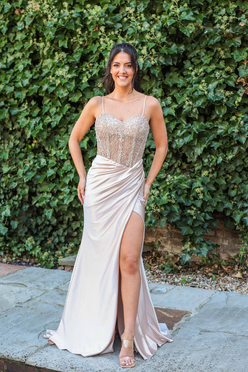 Hermione 1187 Champagne fitted style