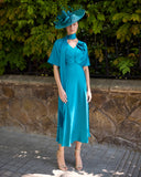 Couture Club 1G60  Midi skirt Tiffany blue