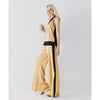 ACCESS FASHION Satin pants with side detail