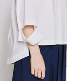 ACCESS FASHION oversized blouse with cut out cuff