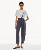 ACCESS FASHION Slouchy pants with elastic waistband