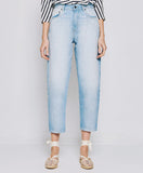 ACCESS FASHION high waist carrot denim jeans