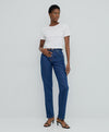 Access fashion straight leg denim  pant