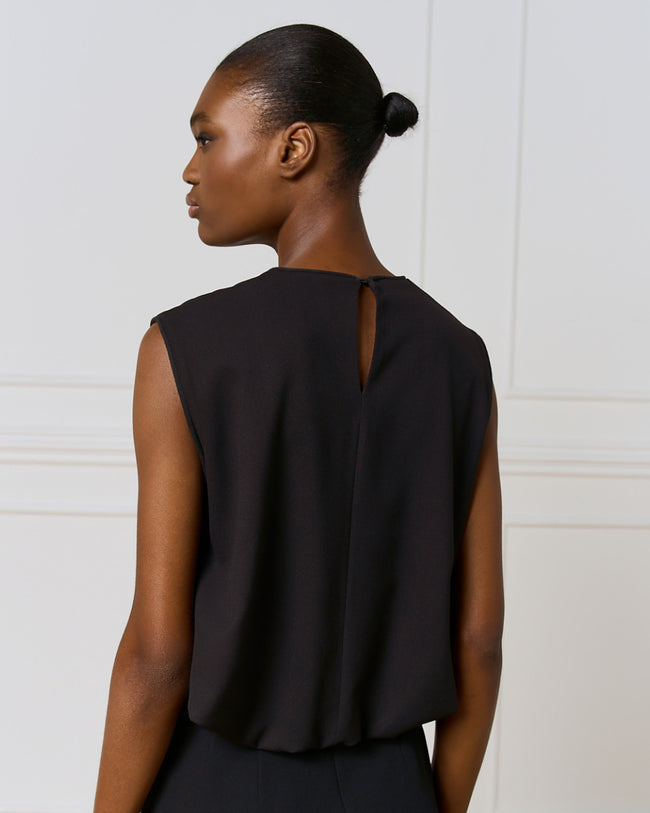 Access Fashion 2052 Pleated crop top