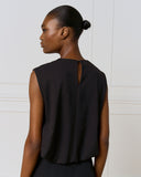 Access Fashion 2052 Pleated crop top