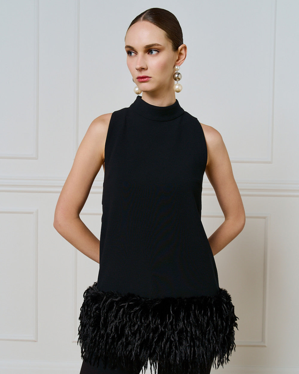 Access Fashion 2054 Womans blouse Black