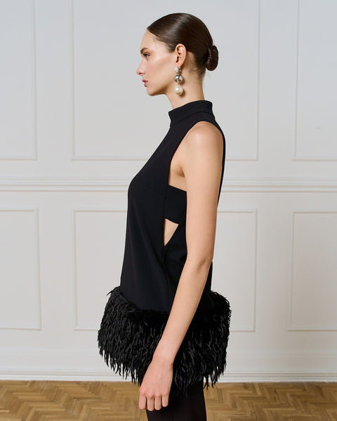 Access Fashion 2054 Womans blouse Black