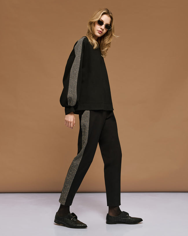 Access fashion 2222 Long sleeve blouse with sleeve details
