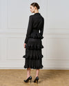 Access Fashion 3310 Pleated dress with ruffles