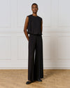 Access Fashion 5031 Pleated wide-leg pants