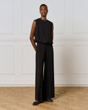 Access Fashion 5031 Pleated wide-leg pants