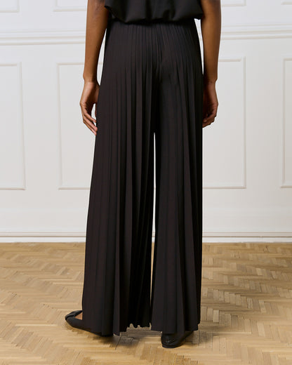 Access Fashion 5031 Pleated wide-leg pants