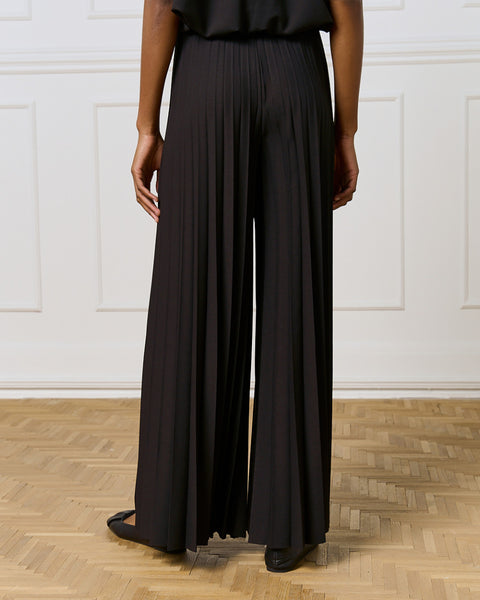 Access Fashion 5031 Pleated wide-leg pants