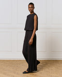 Access Fashion 5031 Pleated wide-leg pants