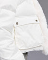Access fashion 9112 short jacket faux fur detail