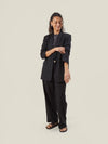 CHALK Diane Blazer Black