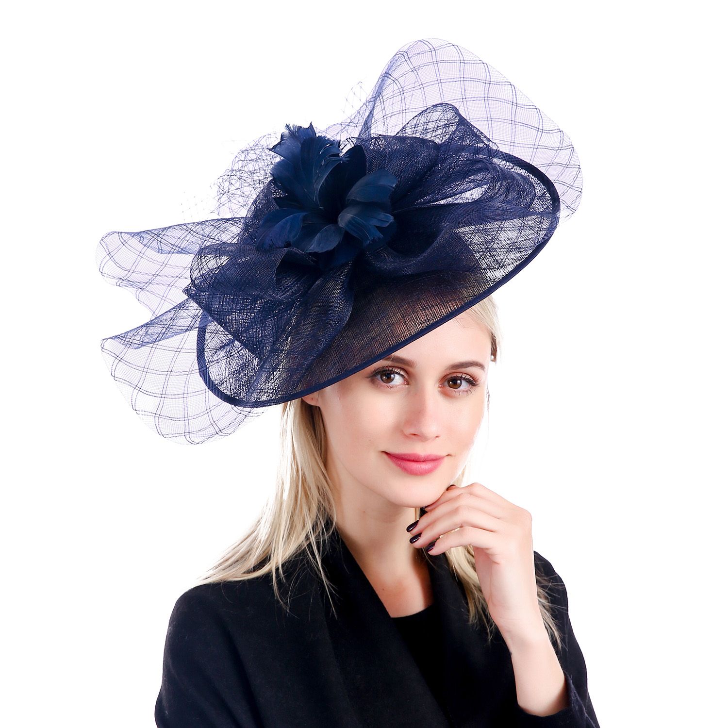 Ethereal Aviary Large Stunning Fascinator  001