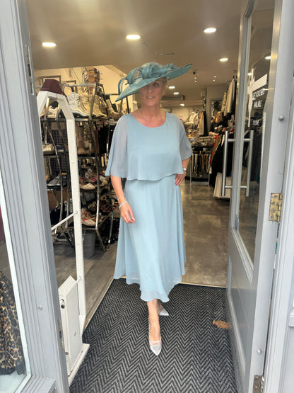 Lizabella 2984 chiffon dress Sage