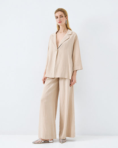 Access fashion  Embroided sequin 3 piece  suit