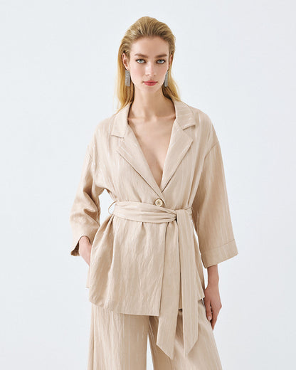 Access fashion  Embroided sequin 3 piece  suit