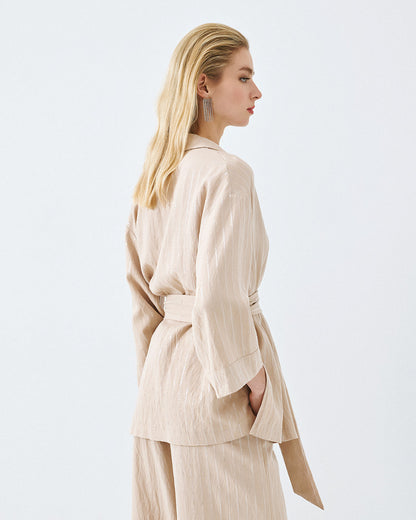 Access fashion  Embroided sequin 3 piece  suit