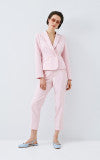 Access Fashion cropped double breasted blazer