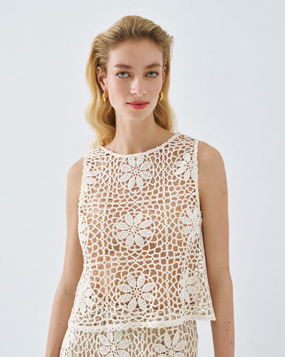 Access fashion 2087/7072 Crochet co-ord