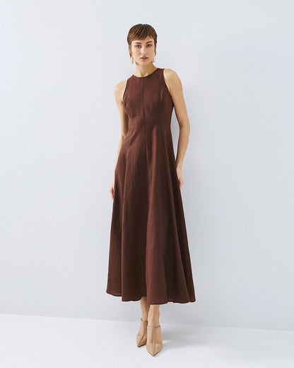 Access fashion 3360 Flared sleeveless dress