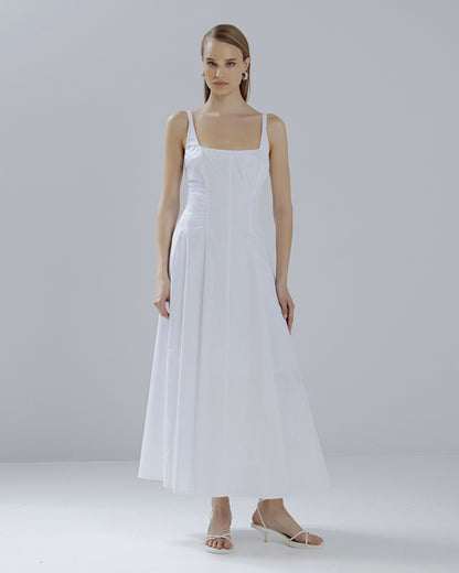 Access fashion 3402 dress  WHITE