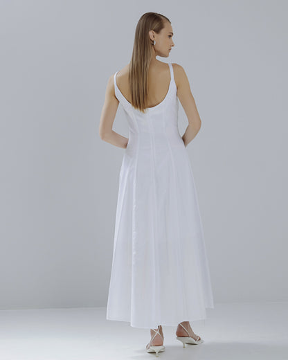 Access fashion 3402 dress  WHITE