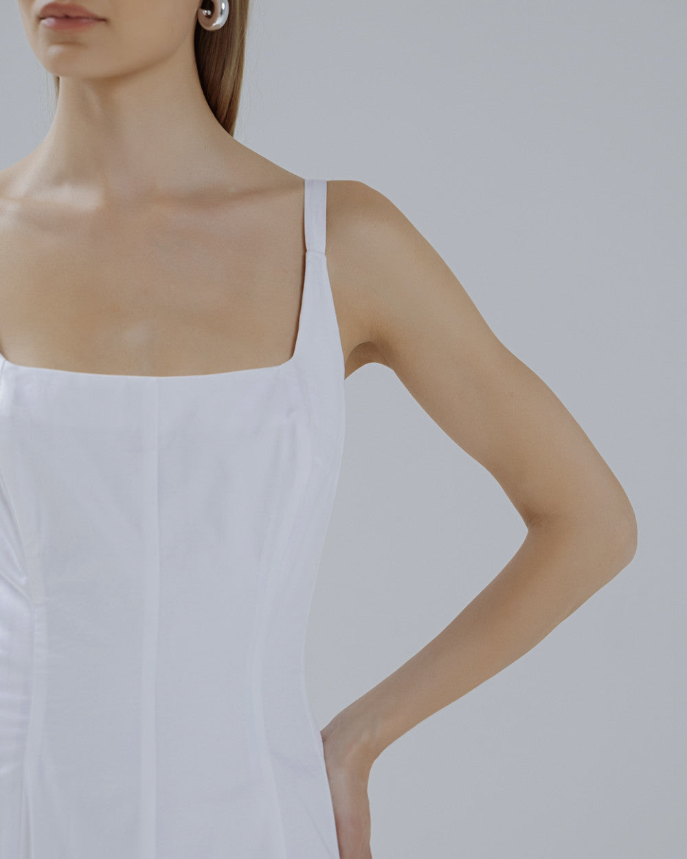 Access fashion 3402 dress  WHITE