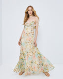 Access fashion 3414 floral maxi MINT