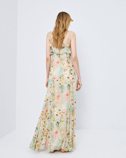 Access fashion 3414 floral maxi MINT