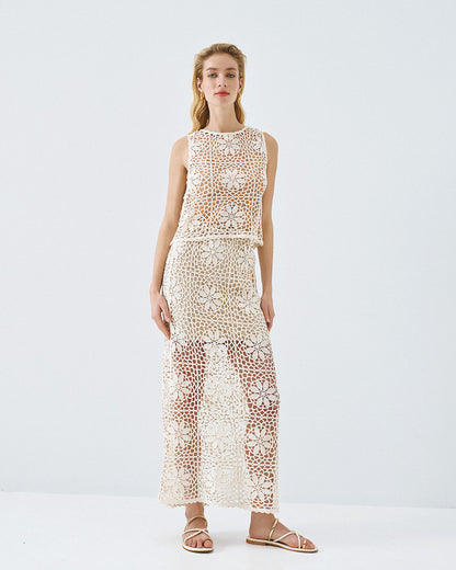 Access fashion 2087/7072 Crochet co-ord