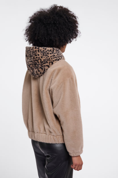 Rino & Pelle  ORI JACKET WITH ZIPPER AND HOOD