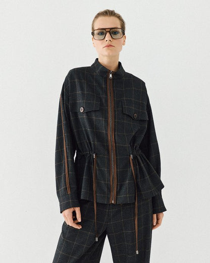 Access Fashion 1035 Plaid jacket