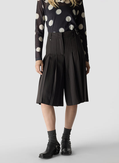 LCMT 613152 Culottes Pinstripe