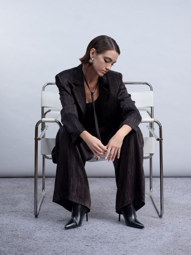 HAAKO Trouser H2065  Black/grey