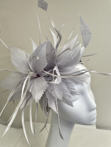 Snoxell & Gwyther 1107 COBOLT feather fascinator