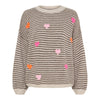 Marta Mdclndie Knit beige/fango