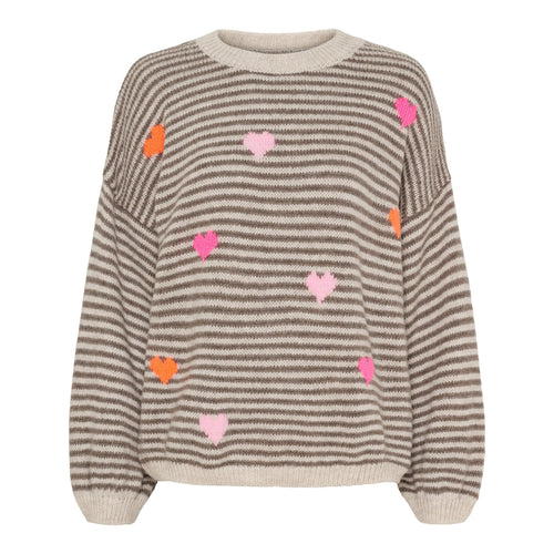 Marta Mdclndie Knit beige/fango